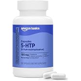 Amazon Basics 5-HTP with B6 Capsules, 100 mg, 120 Count