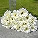 10x Silk Gerbera Daisy Artificial Flowers Bouquet Home Wedding Decoration