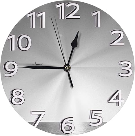 Amazon Co Jp 黒と白の飛行飛行機ジェット 掛け時計 壁掛け時計 置き時計 丸型 サイレント 連続秒針 デジタル ウォールクロック おしゃれ デジタル時計 高級感 装飾 ホーム キッチン