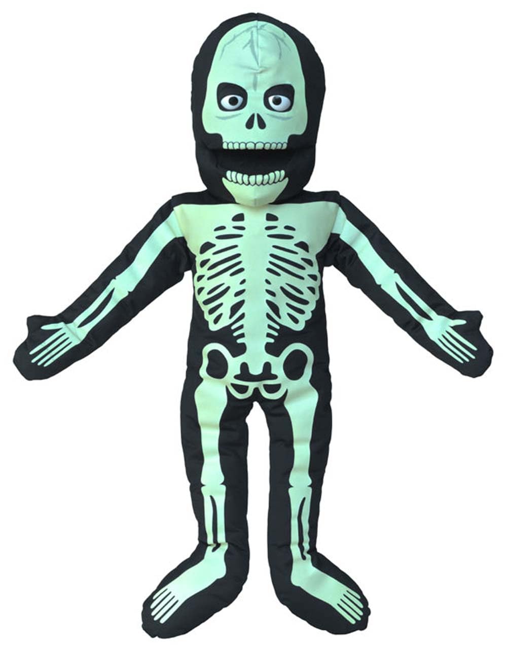 Skeleton (Glow In Dark), Ventriloquist Style Puppet, 65cm
