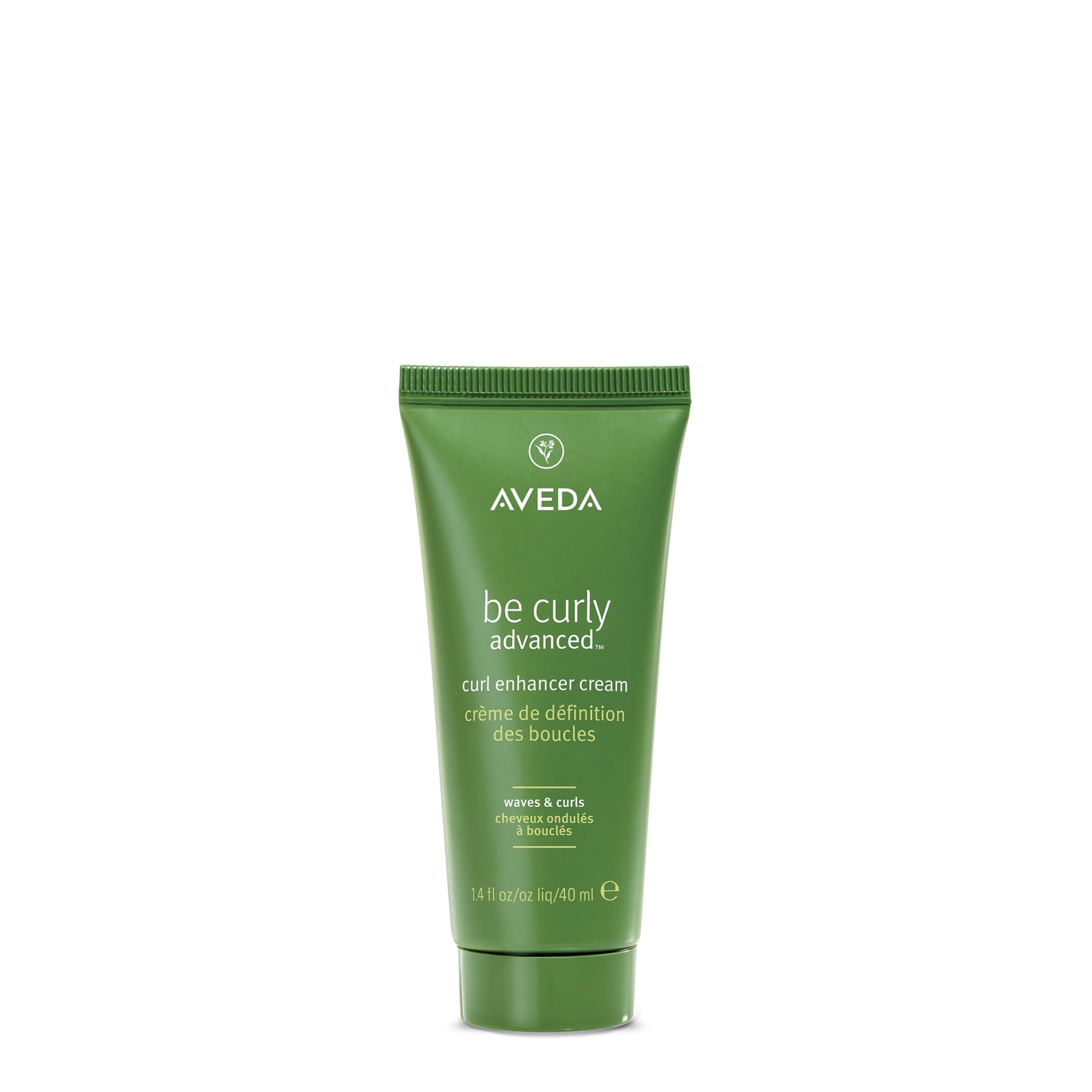 Aveda Be Curly Advanced Curl Enhancer Cream | Curl Cream Defines Curly and Wavy Hair | Reduces Frizz, Adds Shine | Silicone Free | 98% Naturally Derived*, 40ml