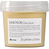 Davines NOUNOU Hair Mask, Nourishing And Repairing Treatment For Bleached, Permed Or Relaxed Hair, Add Shine Weightlessly