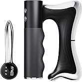 BioBlade V2 Pro Muscle Relaxation Tool, Massage Scraper & Massager, Features Three Modes Levels, with Led Display, for Whole Body (Black)