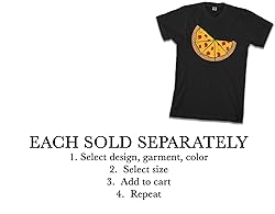 Pizza Pie with 5 Slices | Dad Father Men's T-Shirt