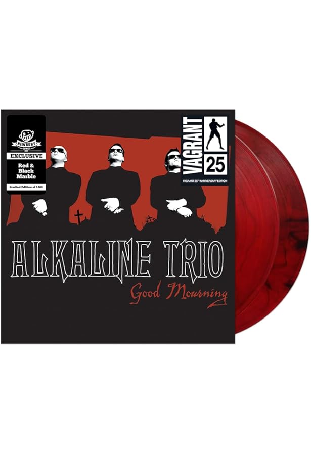 Alkaline Trio /goddamnit レコード Alkaline Trio – Goddamnit – Vinyl (Red w/Black Splatter, LP