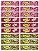 Hubba Bubba Gum Variety Pack of 18 - Strawberry Crush, Outrageous Original, and Strawberry Watermelon
