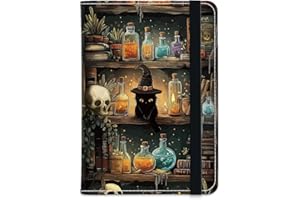 CRAFTYMELODY PU Leather Passport Holder Cover 5.9×4.3 Inch with Credit Card Slot and Boarding Pass Slot Combo Blocking Passpo