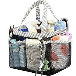 Haundry Mesh Shower Caddy Bag, Large College Dorm