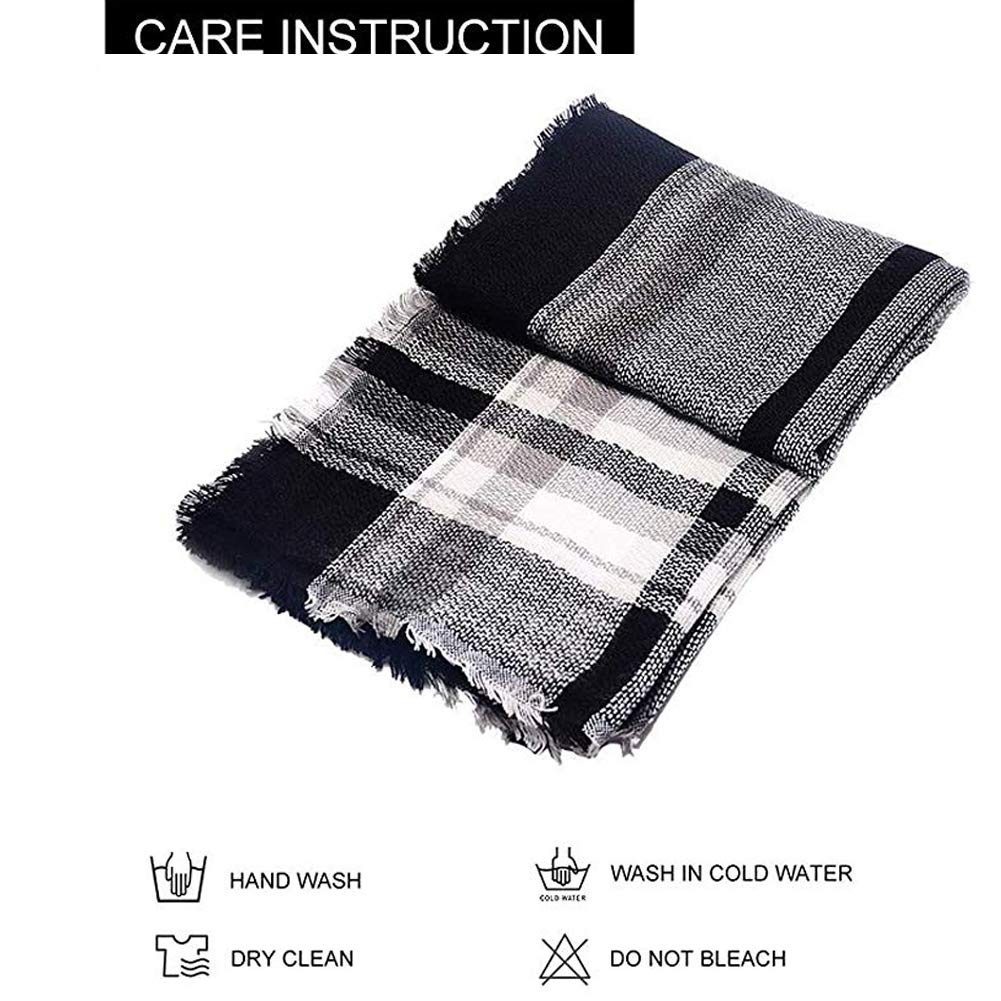 Blanket Scarf for Women Fall Winter Scarf Classic Tassel Plaid Scarf Warm Soft Chunky Large Blanket Wrap Shawl Scarves Blanket Scarf for Women Fall Winter Scarf Classic Tassel Plaid Scarf Warm Soft Chunky Large Blanket Wrap Shawl Scarves