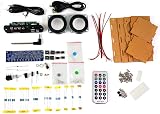 ZYWUOY DIY FM Radio Speaker Kit with LED Indicators and Remote 5V view 3