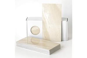 BeNice Peel and Stick Backsplash Large Bathroom Subway Tiles,Kitchen Shower Wall Stickers Waterproof(23Tiles) Beige