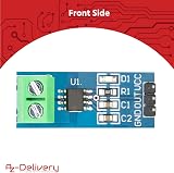 AZDelivery 3x ACS712 5A Current Sensor Module Arduino Compatible E-Book Included view 2