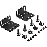 PhyinLan Rack Ear Kit for TP-Link 19-inch Rackmount Switches 1U Rack Width Extender 17.3 Inch to 19 Inch