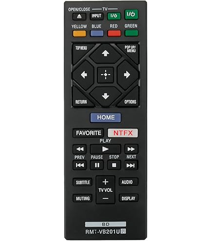 Amazon.com: Universal Replacement Remote Control for Sony BDP