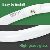 Aigostar T9 32W Circular Fluorescent Light Tube 6500K 2100lm 30cm Cool White view 5