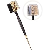 Red by Kiss Professional 3-IN-1 Edge Brush with Case &ndash; 100% Pure Boar Bristle Brush, Fine Tooth Comb &amp; Rat Tail End for Precision Styling, Edge Control &amp; Hair Parting