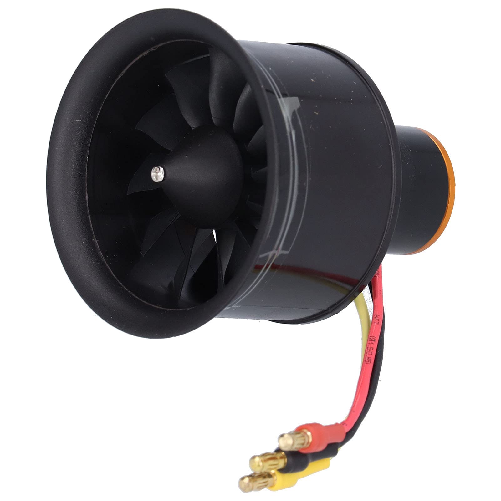 RC Ducted Fan, 50mm RC Electric Ducted Fan 12 Blades Ducted Fan with Brushless Motor for RC Planes(Counter Clockwise 4600KV)