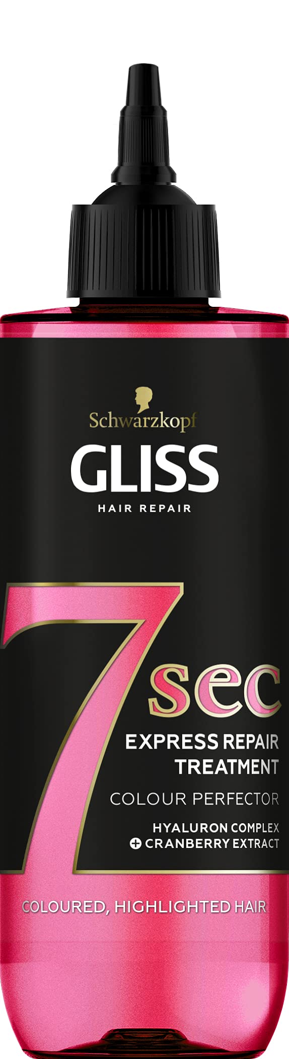 Schwarzkopf Gliss 7 Seconds Express Hair Treatment, Colour Perfector, Instant Hair Mask for Coloured and Highlighted hair, 200ml
