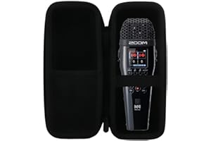 WERJIA Hard Carrying Case Compatible with Zoom M4/M3 MicTrak ​stereo microphone and recorder (For Zoom M4 Case)