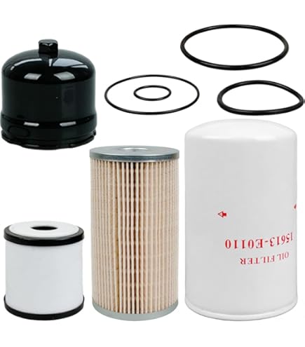 Amazon.com: EZROAD Fuel Filter Oil Filter Kit 15607-1733 23304