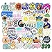 Cute Laptop Decal Stickers for Teen Girls Aesthetic Water Bottles Cars Computer Skateboard Phone Bumper 50pcs