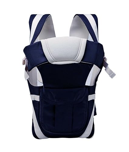 GTC Adjustable Hands-Free 4-In-1 Baby Carrier Bag With Comfortable Head Support & Buckle Straps