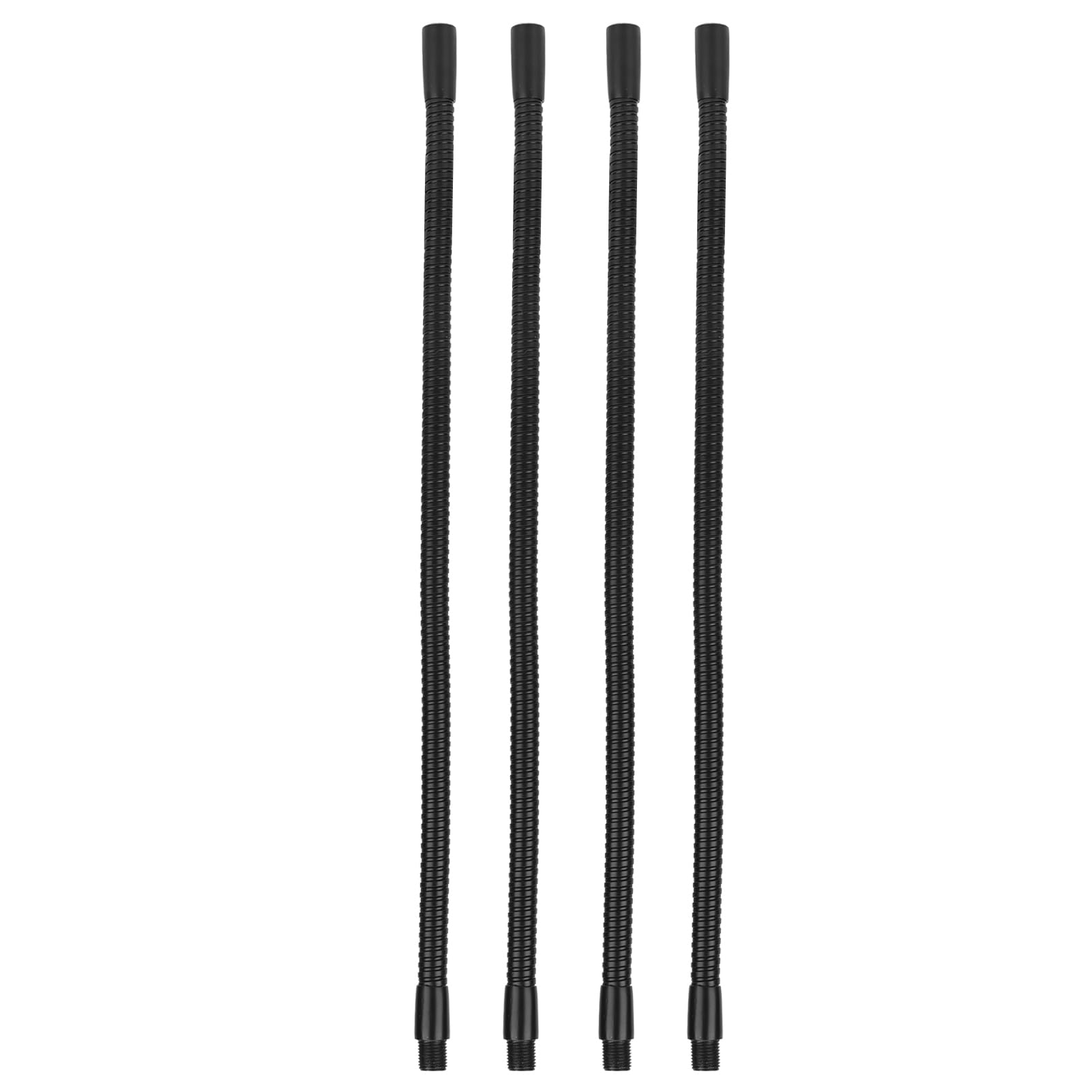 TOPINCN Flexible Lamp Hose, Universal Adjust Gooseneck Lamp Hose Break Proof Light Weight 4 Pcs Flexible 10mm Caliber for Lighting Fitting (30cm)