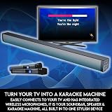 Mr Entertainer STARBAR Karaoke Soundbar with 2 Wireless Mics – All-in-One view 2