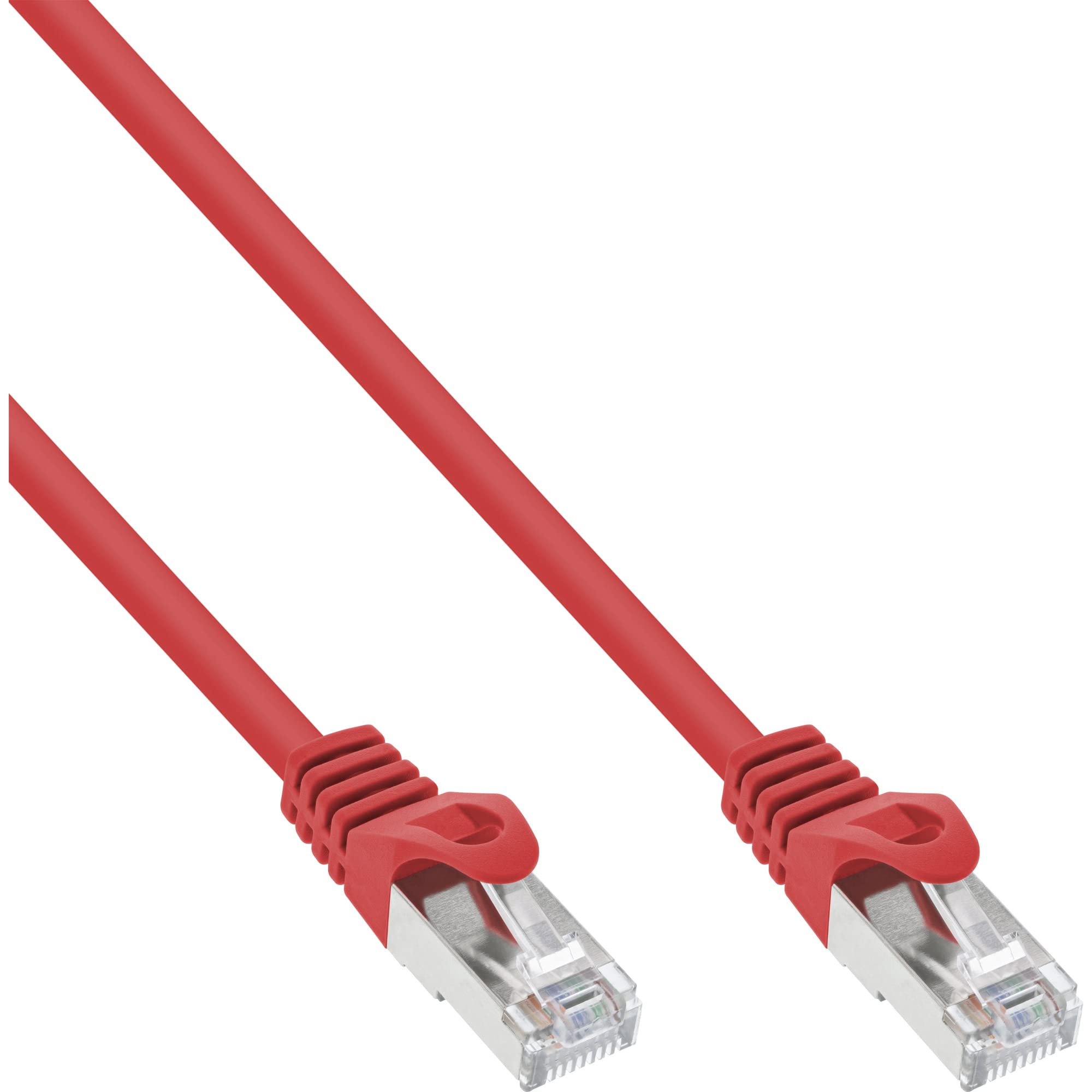 InLine 72533R SF/UTP Patch Cable (0.3 m) Red