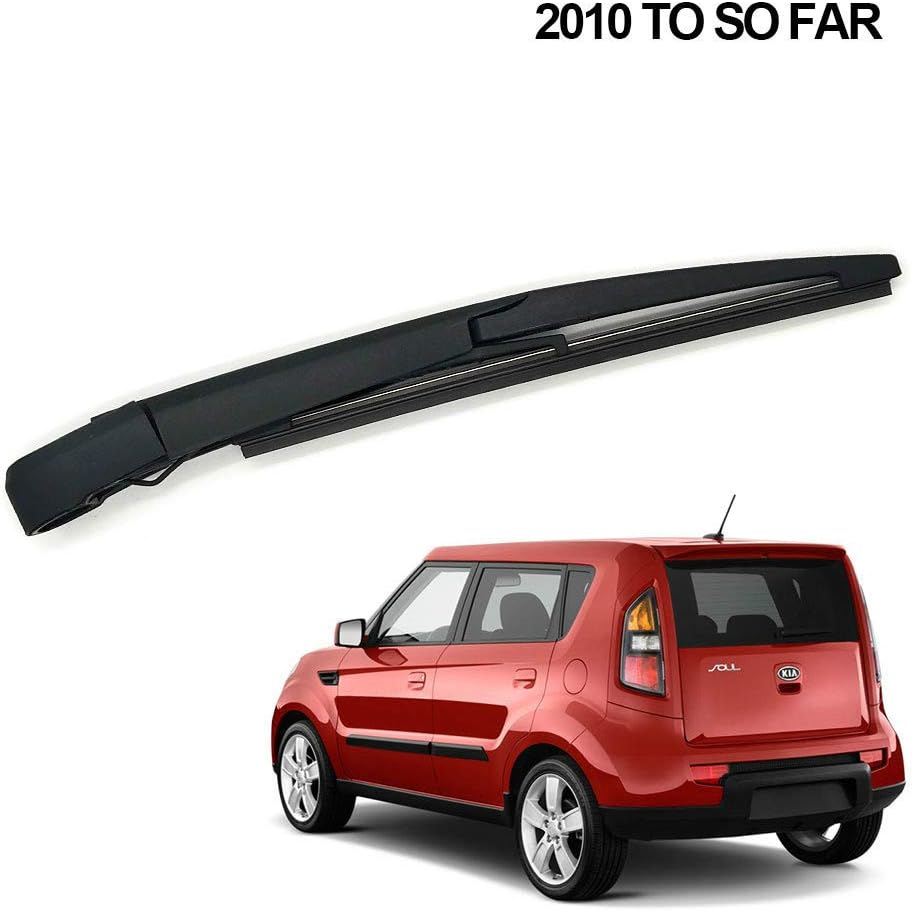 Arm Rear Wiper, AUTVAN Rear Windsheild Back Wiper Arm and Blade Set For Kia Soul 2010-2017 New