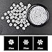 5x5mm Christmas Snowflakes Ultrathin Nail Sequins Nail Flakes Sequins 2019 Best Selling DIY Nail Accessories Decoration