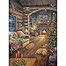 Bits and Pieces - 300 Large Piece Jigsaw Puzzle for Adults - Total Comfort - 300 pc Christmas, Holiday Jigsaw by Artist Sam Timm