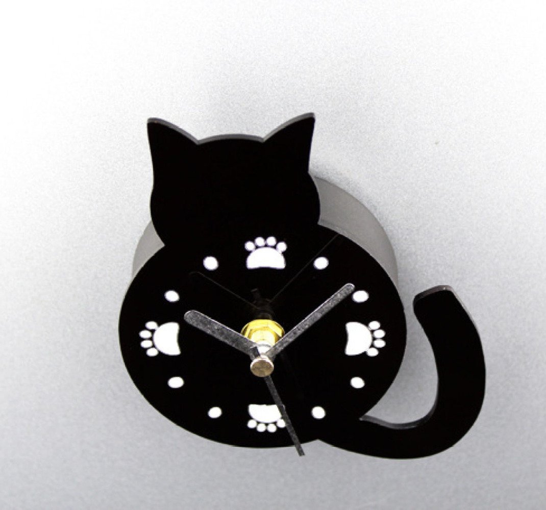 Moda Creativo Lindo Gatito Reloj De Nevera Dibujos Animados ...