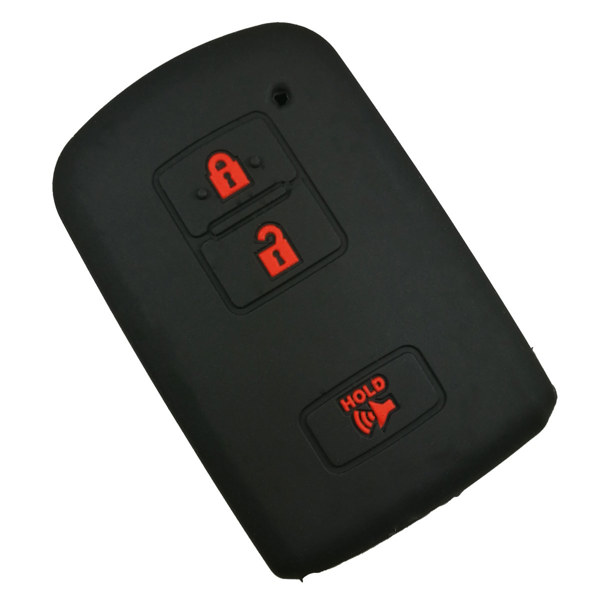 国内配送 Coolbestdaシリコン3ボタンスマートキーfobカバーケースプロテクターキーレスリモートジャケット16 17年のトヨタタコマlandクルーズprius V Rav4 ブラック Hyq14fba B06y64sd4q ブラック ブラック 送料無料 Gerochile Cl