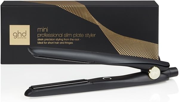 ghd mini Schmales Glätteisen: Ideal für Kurzhaarfrisuren und Ponypartie, 15mm schmale Platten, weniger Frizz, mehr Glanz, für alle Haartypen, ohne extreme Hitzeschäden