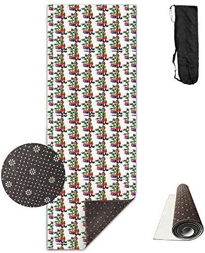 Christmas Elf Celebration Sporting Extra Thick Yoga Mat With No Stick Ridge