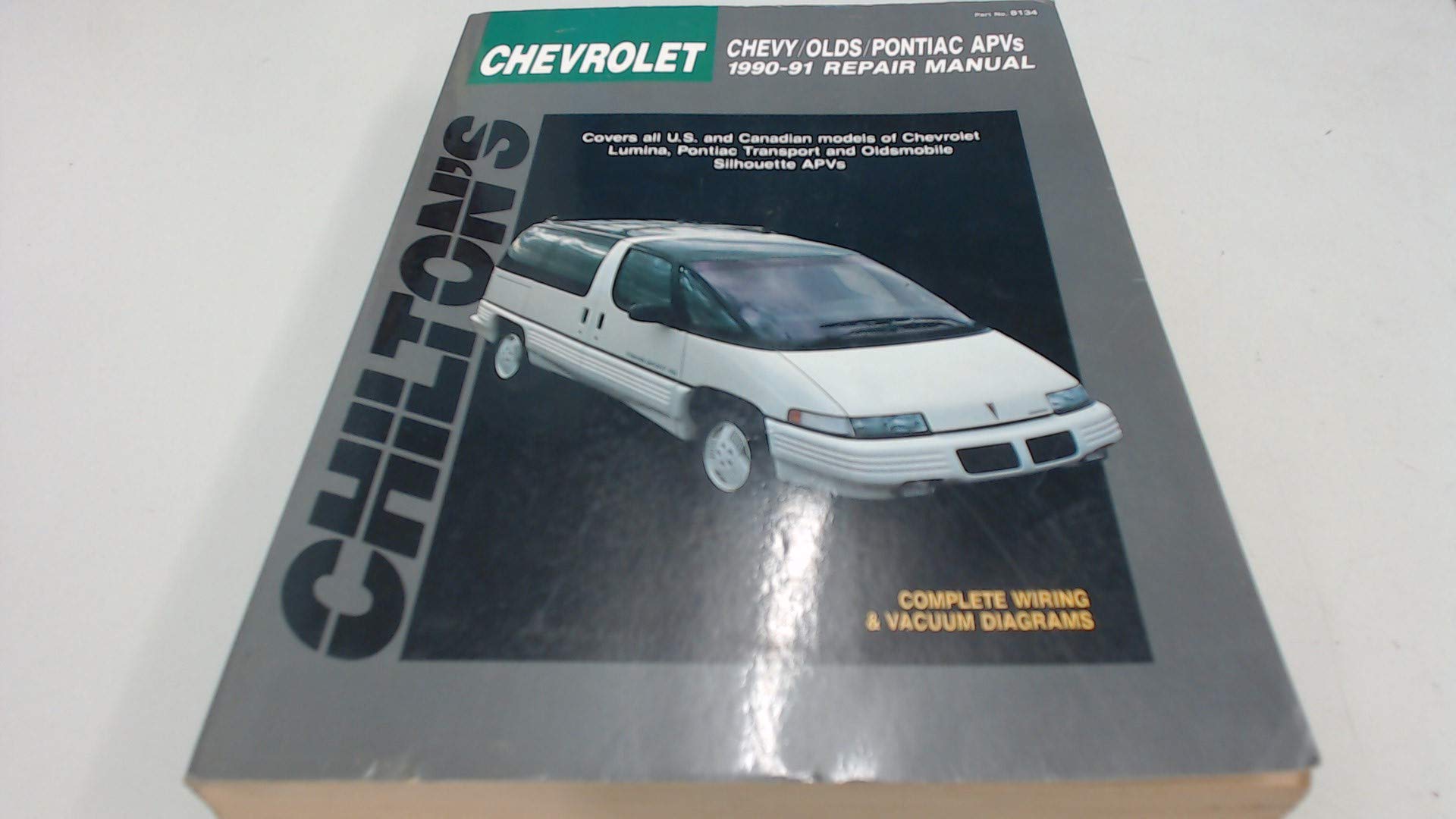 General Motors: Lumina/Sihouette/Trans Sport APVs 1990-91 (Chilton's Total  Car Care Repair Manuals): Chilton Editors: 9780801981340: Amazon.com: Books