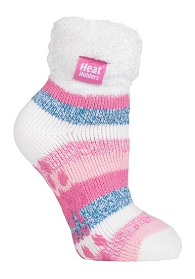 HEAT HOLDERS - 1 Paar Bettsocken Damen Stoppersocken abs antirutsch kuschelsocken socken in 8 farbig 37-42 eur