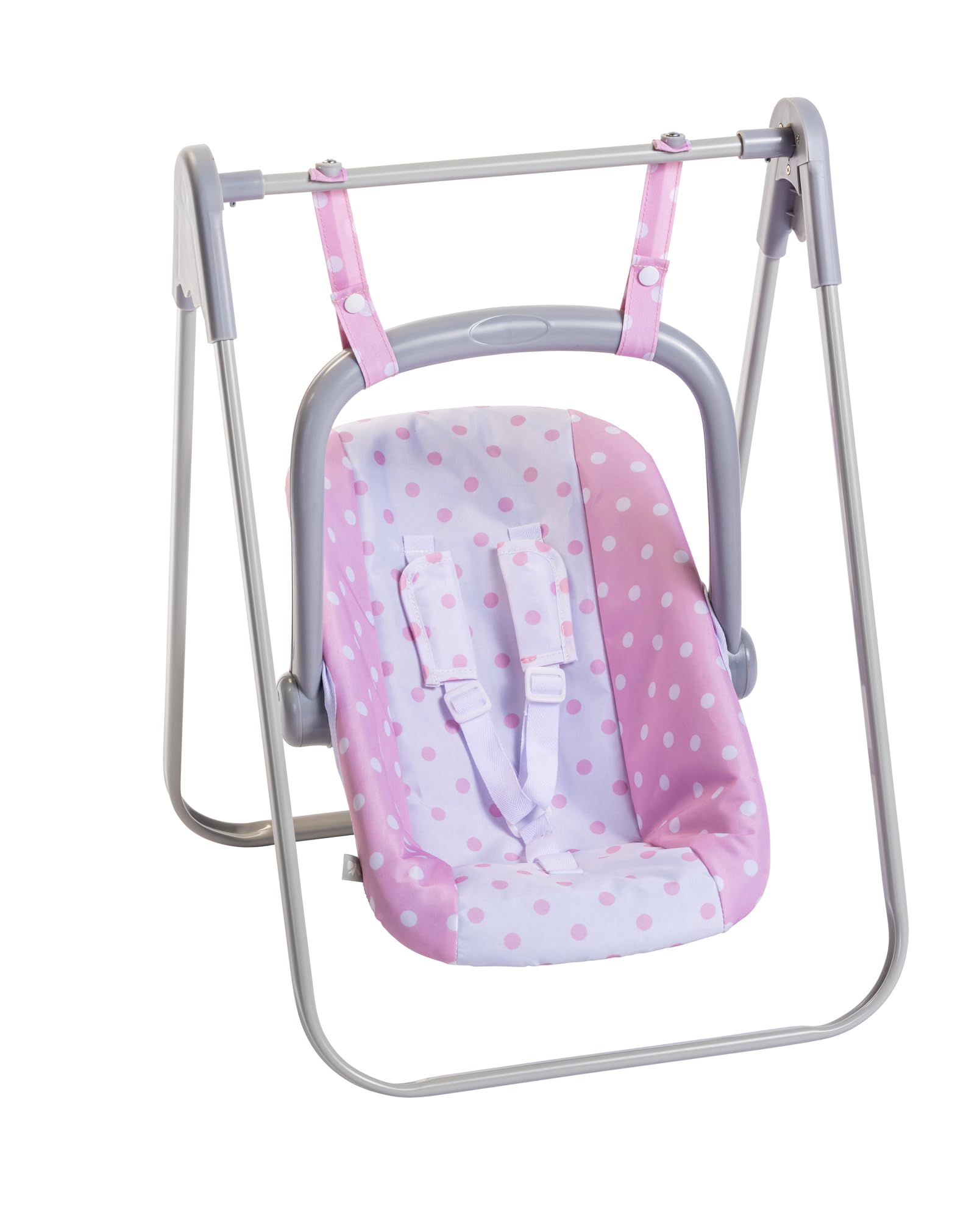 JC Toys for Keeps Playtime | 2 in 1 Baby Doll Swing and Portable Carrier | for Dolls up to 18