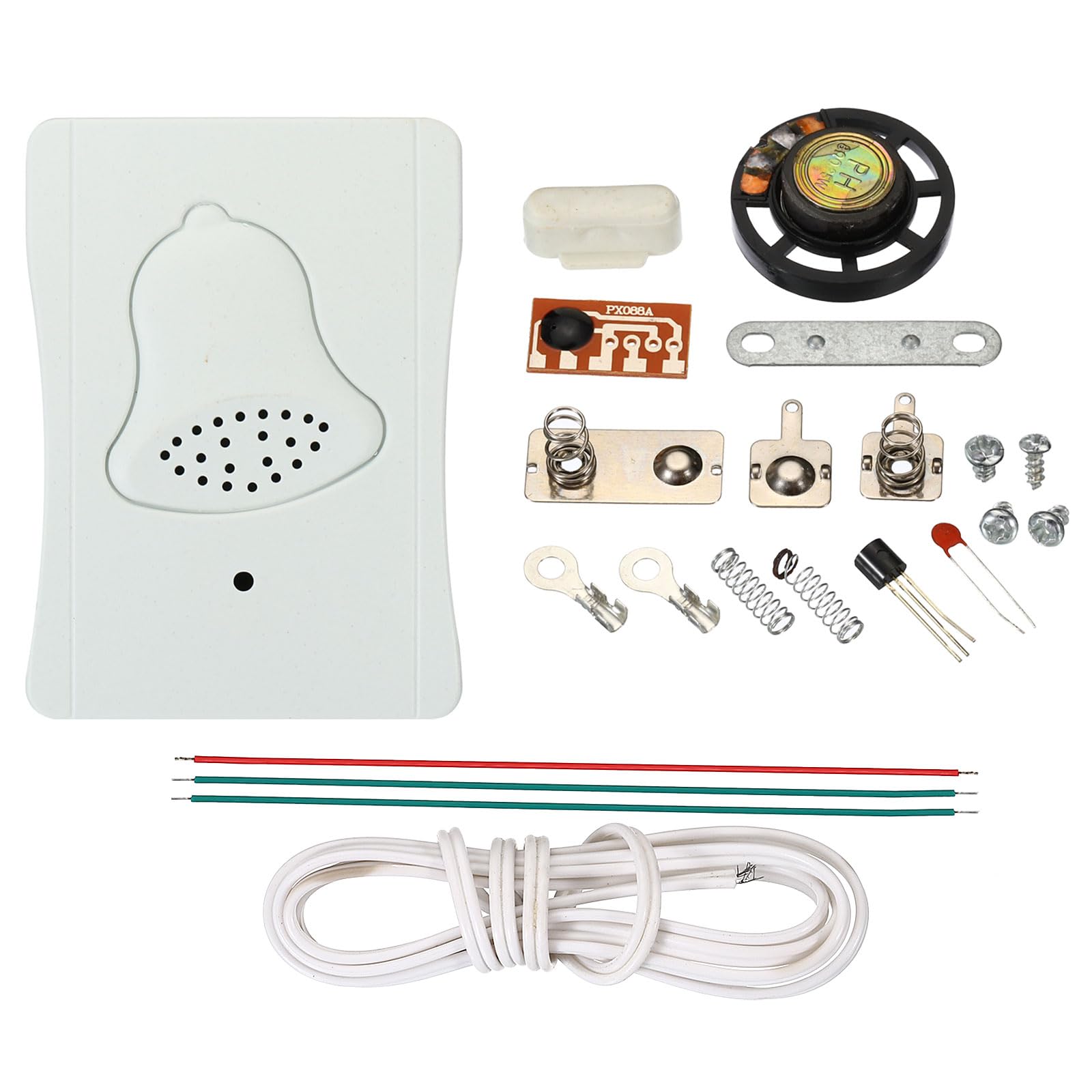 PATIKIL Soldering Practice Kit, 1 Set Electronics Project DIY Musical Doorbell Kit Welding Circuit Assembly for Beginner Teaching Experiment Learning, 3V