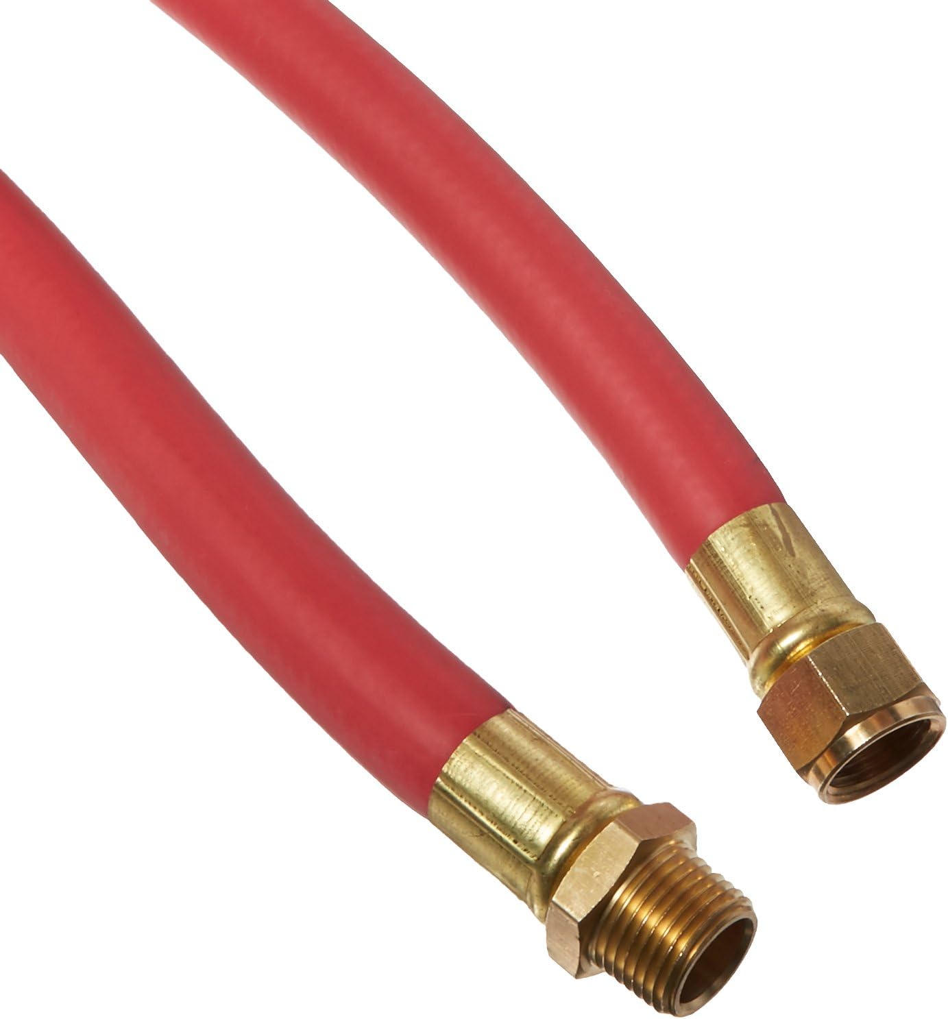 Milton 27806LH Air Leader Hose, 1/2" x 6 ft. Rubber Hose 1/2" NPT