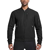 PUREPEAR Men's Bomber Jackets Windbreaker Lightweight Zip Up Fall Coats Spring Golf Work Jacket