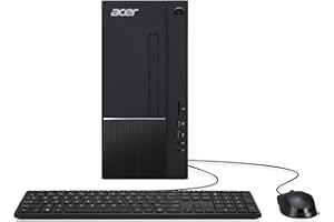 acer Aspire TC-1775-UR12 Desktop | Intel Core i5-14400 10-Core Processor | 16GB 4800MHz DDR5 | 512GB M.2 2280 PCIe Gen 4 SSD | SD Card Reader | Intel Wi-Fi 6E AX211 | Windows 11 Home