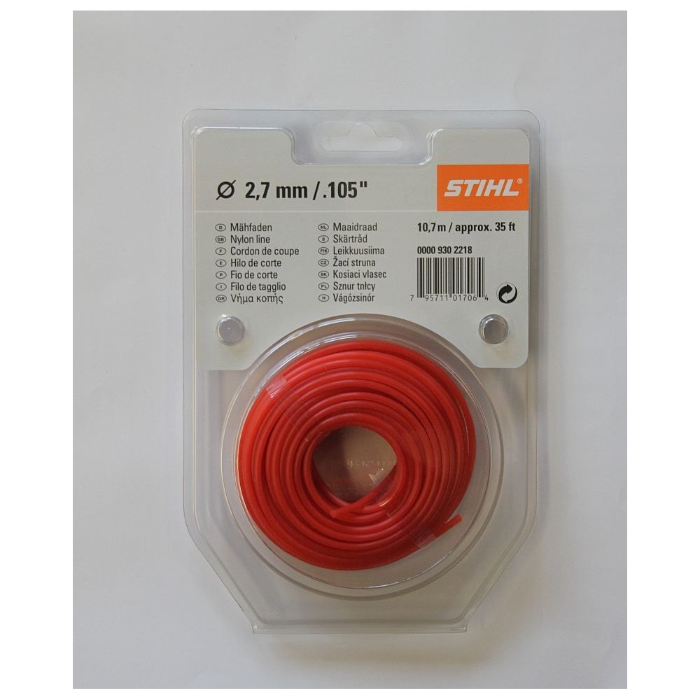 Stihl 10.8 m Roll of Round Mowing Line 2.7 mm