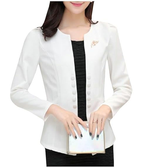 plus size short blazer