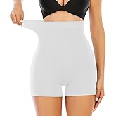 Werena Seamless Slip Shorts for Women Under Dress Shaping Boyshorts Panties Tummy Control Shapewear