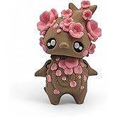 Articulating Pixie Figurines – 13 Unique Designs – Posable Fantasy Creatures in Vibrant Colors – Collectible Desk Figurines & Gifts for Fairy Lovers (Cherry Blossom)