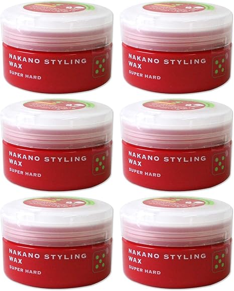 Amazon X6個セット ナカノ スタイリング ワックス 5 スーパーハード 90g ナカノ ヘアスタイリング剤 通販