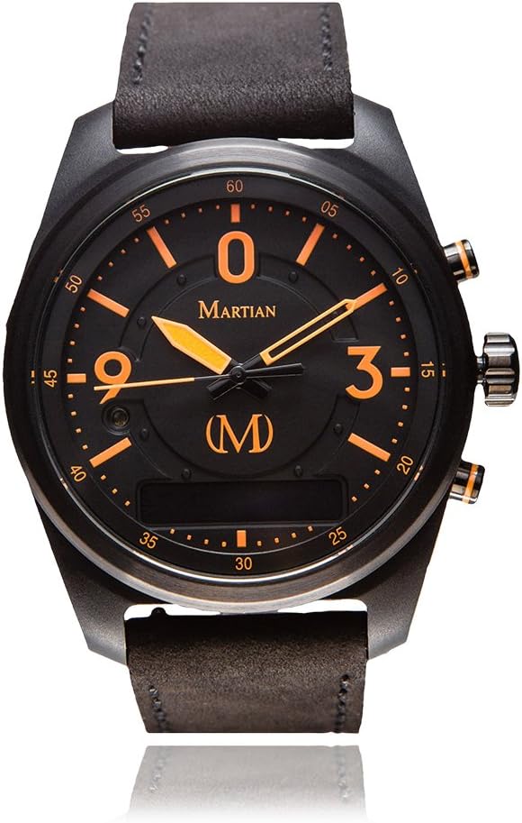 Martian mVoice Smartwatches with Amazon Alexa โ Analog + Voice (B01MAWJI9S)