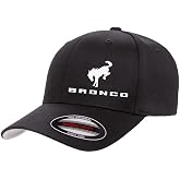 Ford Bronco Logo New Side Panel Fully Embroidered FF6277 6277 Athletic Baseball Fitted Hat Cap